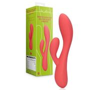 Vibratore rabbit dildo liscio in silicone stimolatore clitoride ricaricabile hot