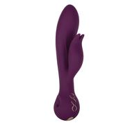 Vibratore rabbit dildo vaginale stimola clitoride vibrante punto G in silicone