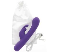 Vibratore vaginale rabbit in silicone ricaricabile