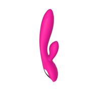 Vibratore Rabbit Donna Doppia Stimolazione Clitoride e Punto G Squirting 21cm Dildo Vibratore Potente 10 Modalità Silenzioso Sex Toy SexyToys Donne Ricaricabile Impermeabile in Silicone