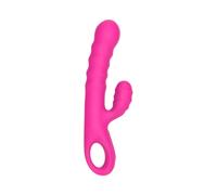 Vibratore Rabbit Donna Doppia Stimolazione Clitoride e Punto G Squirting 23cm Dildo con 2 Motori Potenti 10 Modalità Vibrazione Sex Toy Silenzioso Ricaricabile Impermeabile SexyToys