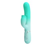 Vibratore Rabbit donna Ricaricabile doppia stimolazione vaginale in silicone