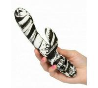 Vibratore rabbit doppio dildo vibrante in silicone realistico stimola clitoride