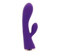 Vibratore rabbit doppio stimolatore vaginale clitoride in silicone realistico
