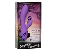 Vibratore rabbit doppio stimolatore vaginale clitoride West Coast Wave Rider