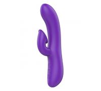 Vibratore rabbit doppio stimolatore vaginale succhia vagina dildo fallo vibrante