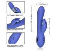 vibratore rabbit fallo vibrante in silicone doppio stimolatore vagina clitoride