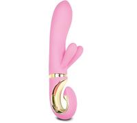 Vibratore per il punto G GRabbit ricaricabile con 3 motori (rosa)
