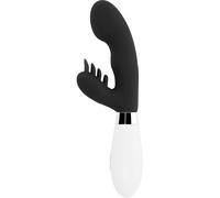 Vibratore Rabbit Glossy Elvis Nero