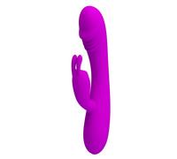 Vibratore Rabbit in silicone donna morbido vaginale clitoride ricaricabile
