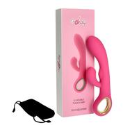 Vibratore Rabbit In Silicone Punto G clitoride Vaginale 2 motori donna
