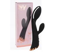 Vibratore rabbit in silicone realistico dildo vibrante doppio vaginale clitoride