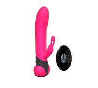 Vibratore rabbit in silicone realistico dildo vibrante vaginale fallo clitoride