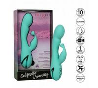 Vibratore rabbit in silicone realistico fallo doppio vibrante vaginale clitoride