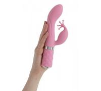 Vibratore rabbit in silicone realistico fallo vaginale dildo vibrante clitoride