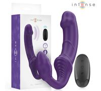 Vibratore Rabbit Intense Jill - Telecomando, Viola, 20 cm