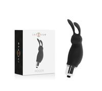 Vibratore Rabbit Intense Roger - Stimolatore Ergonomico Nero