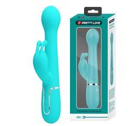 VIBRATORE RABBIT PER DONNA TOYS VIBRANTE VAGINALE CLITORIDEO RICARICABILE USB