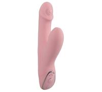 Vibratore rabbit piccolo dildo in silicone vibrante clitoride vaginale punto G