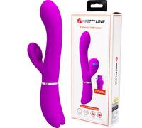 Vibratore Rabbit Pretty love Clitoris Vibrator Viola