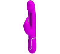 Vibratore Rabbit Pretty Love Dejon - 3 in 1, Fucsia
