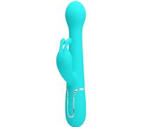 Vibratore Rabbit Pretty Love Dejon 3 In 1 Verde Acqua
