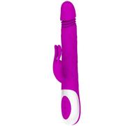 Vibratore Rabbit Pretty Love Smart Adrian Up & Down Viola/Bianco