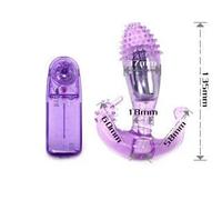 Vibratore Rabbit Punto G Baile Ripple - Silicone, Lilla
