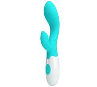 Vibratore Rabbit Punto G Pretty Love Brighty - Verde Acqua