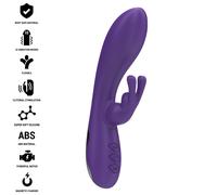 Vibratore Rabbit Randall Intense con 10 Variazioni di Vibrazione Rosa, Taglia 19.80 cm x 6.5 cm, Colore Viola
