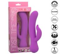 Vibratore Rabbit Ricaricabile Calexotics First Time Pleaser - Viola