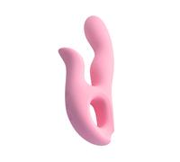 Vibratore Rabbit Riscaldante Doppia Stimolazione Clitoride e Punto G 10 Modalità