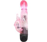 Vibratore rabbit rosa con 10 modalità., Dipartimento DONNE, Poids 0.170 Kg, Colore Rosa