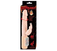 Vibratore Rabbit Rotante Baile Fire Bunny - Ricaricabile USB