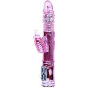 Vibratore Rabbit Rotante Baile Throbbing Butterfly - USB