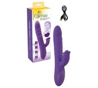vibratore rabbit rotante dildo vibrante doppio stimolatore vaginale e clitoride