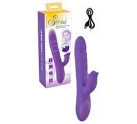 vibratore rabbit rotante dildo vibrante doppio stimolatore vaginale e clitoride