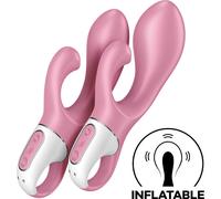 Vibratore rabbit Satisfyer Air Pump bunny 2 rosa antico