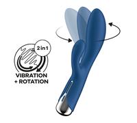 Vibratore Rabbit Satisfyer vaginale sex toys dildo donna in silicone USB