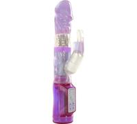 Vibratore Rabbit Seven Creations Mini Rabbit Rotating Viola Chiaro