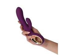 Vibratore Rabbit silicone stimolatore vibrante donna clitride vaginale sex toys