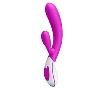 Vibratore Rabbit stimolatore vibrante doppio donna clitoride vagina sex toys
