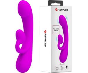 Vibratore Rabbit Succhia Clitoride Pretty Love Sincero - Viola