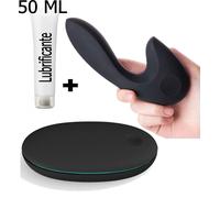 Vibratore rabbit vaginale doppio fallo vibrante clitoride in silicone realistico