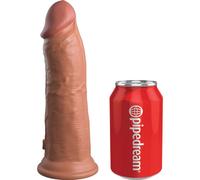 Vibratore Realistico King Cock Elite In Silicone 20,3 Cm Caramello