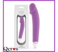 Vibratore Realistico Silicone Waterproof 7 Vibrazioni Dolce Vita Viola Dildo