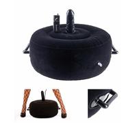 Vibratore realistico vaginale anale fallo dildo su cuscino gonfiabile sex toys