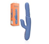 Vibratore riscaldante con funzione up and down in silicone stimolatore vaginale