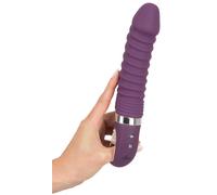 Sweet Smile Warming Soft Vibrator Purple