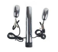 Vibratore seno capezzoli stimolatore morsetti CON DILDO VIBRANTE VAGINALE TURBO